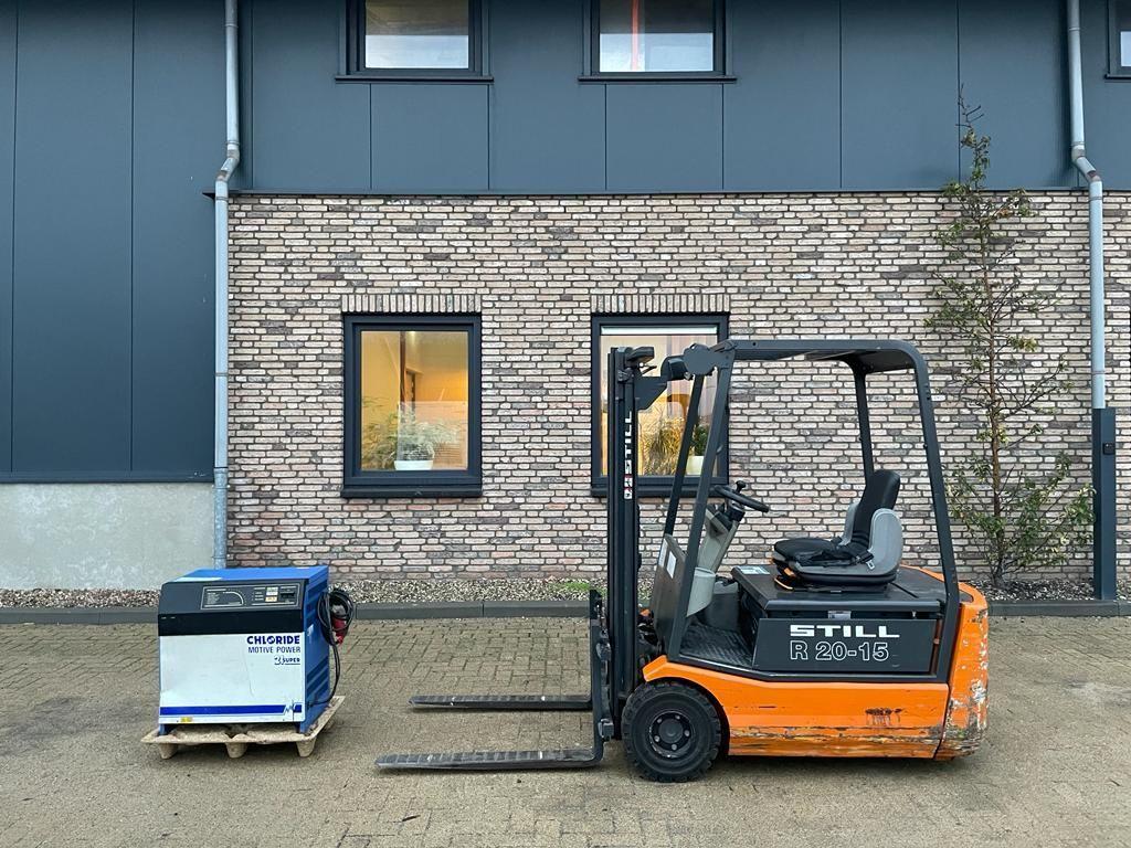 Still R20-15 1.5 ton Duplex Freelift Elektra Heftruck, Zakelijke goederen, Machines en Bouw | Heftrucks en Intern transport, Still