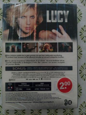 lucy, dvd film, geseald beschikbaar voor biedingen