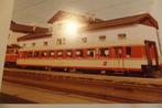 Foto personenwagen rijtuig ÖBB Oostenrijk Bundesbahn wagen, Ophalen of Verzenden, Gebruikt, Trein, Kaart of Prent