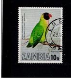 vogel Zambia, Postzegels en Munten, Postzegels | Thematische zegels, Ophalen of Verzenden, Dier of Natuur, Gestempeld