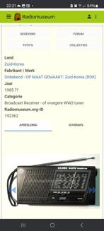 Globe world receiver wereldradio wereldontvanger, Audio, Tv en Foto, Radio's, Ophalen of Verzenden, Gebruikt, Wereldontvanger