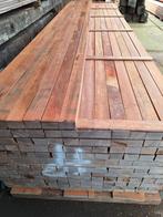 Nieuwe  azobe hardhouten  regels onderregels 4x7x300cm, Tuin en Terras, Terrasdelen en Vlonders, Ophalen, Nieuw, Hout