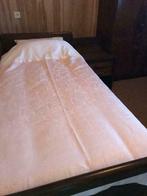 1-persoons seniorenbed - eiken - met matras en nachtkastje, Ophalen, 90 cm, Eenpersoons, Bruin