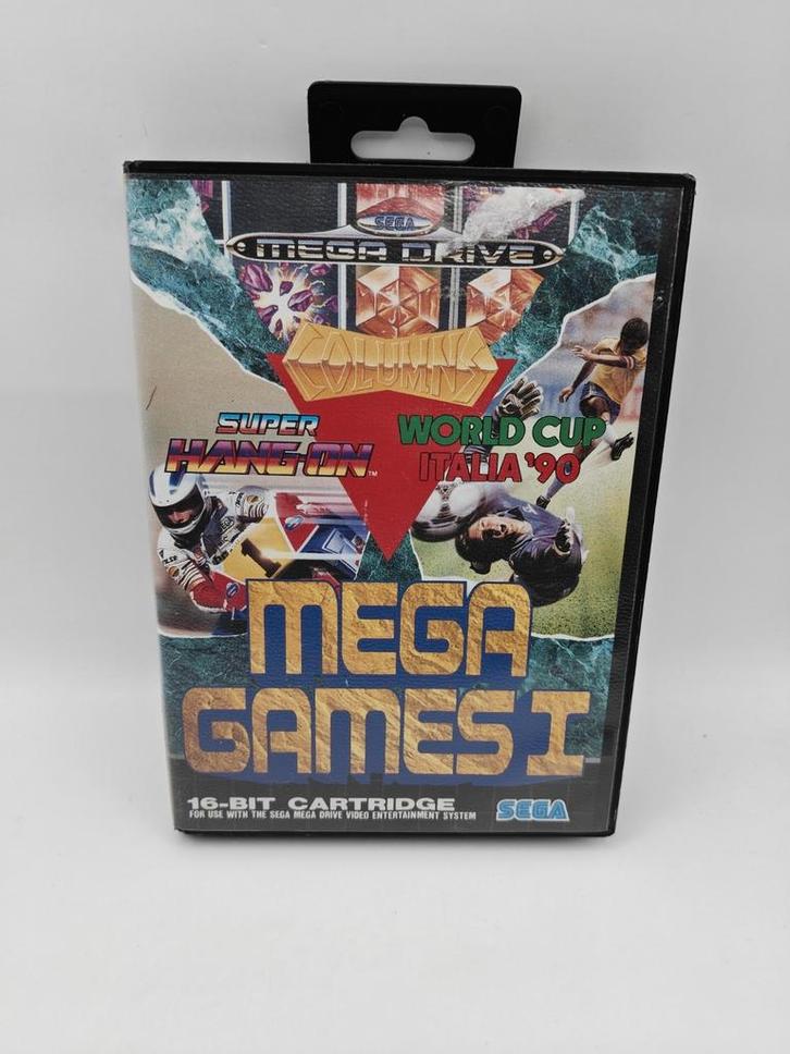 Mega Games I Sega Mega Drive, Spelcomputers en Games, Games | Sega, Zo goed als nieuw, Mega Drive, Racen en Vliegen, 1 speler