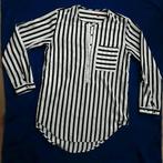 Te koop: Mooi zwart-wit gestreepte blouse van EDC  MT: S/M, Zwart, Ophalen of Verzenden, Zo goed als nieuw, Maat 36 (S)