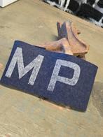 WWII US MP armband, Verzamelen, Ophalen, Landmacht, Amerika, Embleem of Badge