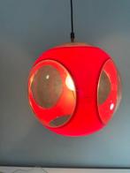 Vintage rode space age Bulb Bug Eye hanglamp lamp jaren 70, ?, Space age, ?, ?
