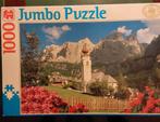 Jumbo puzzel 1000 st - Italiaanse Dolomieten, Gebruikt, Ophalen of Verzenden, 500 t/m 1500 stukjes, Legpuzzel