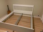 IKEA Idanas bed 180x200 wit, Huis en Inrichting, Slaapkamer | Bedden, Ophalen, Wit, Tweepersoons, Zo goed als nieuw