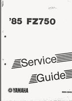 Yamaha FZ750 service guide (8021z), Motoren, Ophalen of Verzenden, Yamaha