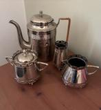 Jaren 50 nikkel servies, Antiek en Kunst, Antiek | Goud en Zilver, Ophalen of Verzenden, Zilver