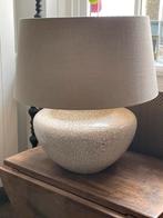 Lamp met linnen kap, Ophalen, Zo goed als nieuw, 50 tot 75 cm