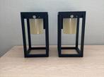 2x Solar Wandlamp Svea met Sensor - Warm Wit, Zonne-energie, Bewegingssensor, Gebruikt, Staal