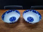 paar grote antieke Petrus Regout kast-kommen chinees decor, Antiek en Kunst, Ophalen of Verzenden