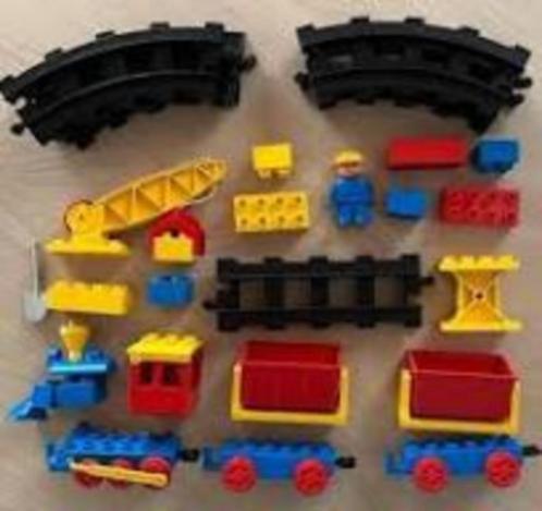 Duplo trein vintage, Kinderen en Baby's, Speelgoed | Duplo en Lego, Gebruikt, Duplo, Complete set, Ophalen of Verzenden