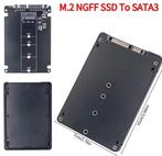M.2 NGFF SSD Naar SATA-3  2,5" Adapter, Nieuw, Ophalen of Verzenden, Laptop, 2,5"