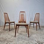 Niels Koefoed 'Eva' chair, vintage jaren 60 Deense stoelen, Huis en Inrichting, Stoelen, Ophalen, Hout, Gebruikt, Niels Koefoed