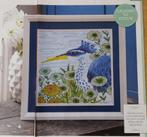 Reiger tussen Waterlelies Patroon - Cross Stitching - engels, Patroon, Ophalen of Verzenden, Zo goed als nieuw, Nvt