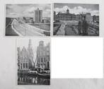 3 ongelopen ansichtkaarten van Amsterdam (serie ca. 1967), Noord-Holland, 1960 tot 1980, Ongelopen, Verzenden