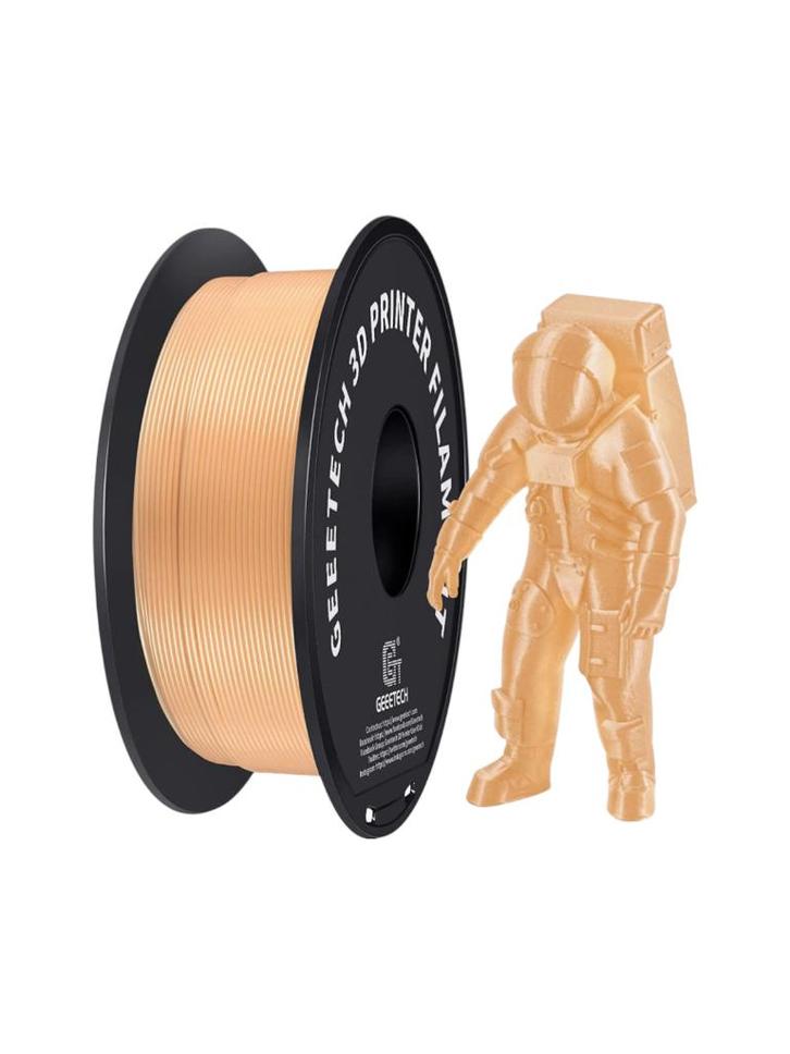 Geeetech PLA Sand Gold 1,75 mm filament 1kg zand goud, Computers en Software, 3D-printerbenodigheden, Nieuw, Ophalen of Verzenden