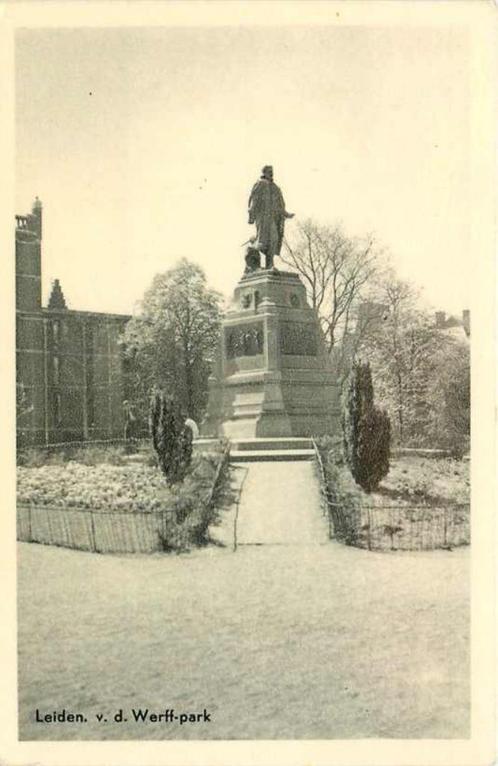 (377-428-029) Leiden Van der Werfpark, Verzamelen, Ansichtkaarten | Nederland, Zuid-Holland, Verzenden