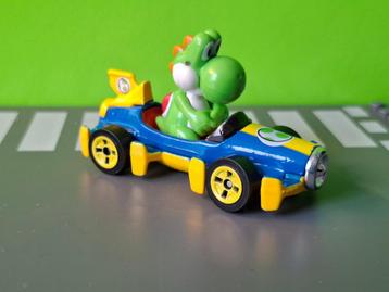Hotwheels - Yoshi Mach 8 [blauw] Nintendo Mariokart beschikbaar voor biedingen