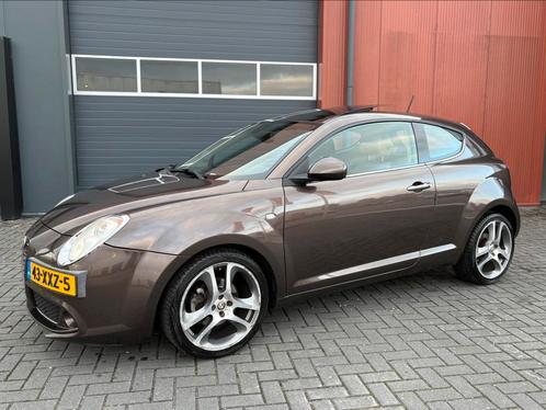 Alfa Romeo MiTo 1.3 D 62KW 2012 Bruin cruise opendak leer, Auto's, Alfa Romeo, Bedrijf, MiTo, ABS, Airbags, Airconditioning, Bluetooth