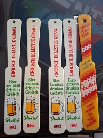 Grolsch afschuimer/spatel beschikbaar voor biedingen