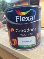 Flexa verf Fresh Linen extra mat, Doe-het-zelf en Verbouw, Verf, Beits en Lak, Ophalen, Wit, Nieuw, Verf