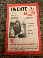 PROGRAMMABOEKJE FC TWENTE-SPARTA 72-73, Ophalen of Verzenden, Zo goed als nieuw, F.C. Twente, Overige typen