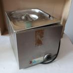 Bain marie elektrisch metaal warmhoud bak 27 x 33 x 27 cm, Huis en Inrichting, Ophalen of Verzenden, Gebruikt