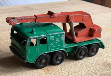 Prachtige Oude Matchbox Crane Kraanwagen no 30 metalen uitv. beschikbaar voor biedingen