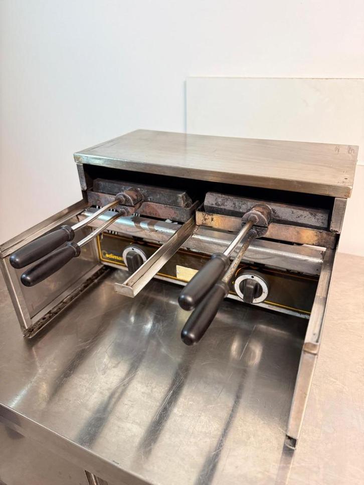 gas wafelijzer voor luikse wafels, Witgoed en Apparatuur, Wafelijzers, Gebruikt, Ophalen