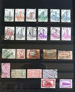 Postzegels Belgie (met railway parcel post), Luxemburg, Ophalen of Verzenden