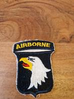 101 ste airborne patch, Verzamelen, Ophalen of Verzenden, Landmacht, Amerika, Embleem of Badge