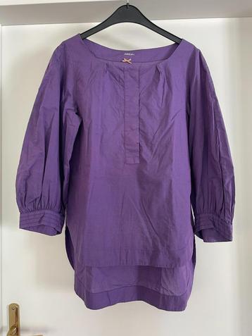 Marccain: z.g.a.n. oversized paarse bloes maat S beschikbaar voor biedingen