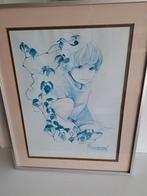 Christine Rosamond aquarellen, etsen, litho's en acrylverf. , Ophalen of Verzenden