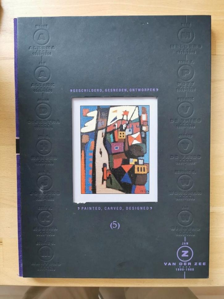 Jan van der Zee, Groninger Kunstkring de Ploeg, Boeken, Kunst en Cultuur | Beeldend, Zo goed als nieuw, Schilder- en Tekenkunst