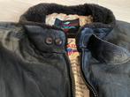 Sky Raider Flight vintage leather jacket,schott, rrl,avirex, Sky Raider, Bruin, Maat 48/50 (M), Ophalen of Verzenden