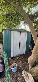 Gratis Tuinhuisje van metaal, Tuin en Terras, Ophalen, Gebruikt, Metaal