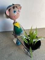 Metalen decoratief plantenbakje, Verzamelen, Ophalen of Verzenden, Zo goed als nieuw
