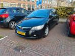 Honda Civic 1.3 Vtec Hybrid 4DR C-tr. 2009 Zwart, Auto's, 65 €/maand, Zwart, Origineel Nederlands, 22 km/l
