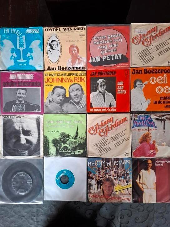 Diverse singles nederlands talig, Cd's en Dvd's, Vinyl | Nederlandstalig, Zo goed als nieuw, Levenslied of Smartlap, Overige formaten