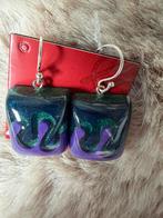 Opvallende Zsiska oorbellen, Overige materialen, Hangers, Verzenden, Paars