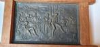 bronzen schilderij / wanddecoratie, Antiek en Kunst, Ophalen of Verzenden, Brons
