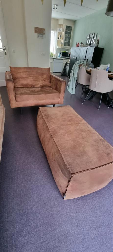 Be Pure Rodeo Hocker en Fauteuil, Huis en Inrichting, Banken | Voetenbanken en Poefen, Gebruikt, 75 tot 100 cm, 100 tot 125 cm