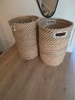 Twee rieten manden €10 per stuk (rond speelgoed wasmand), Huis en Inrichting, Ophalen