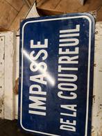 Emaille bord straatnaambord naambord brocante, Ophalen of Verzenden