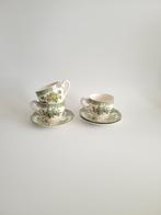 Enoch Wedgwood England set van 3 x kop en 2 schotels, Ophalen of Verzenden