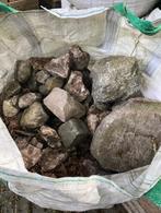 Kei in big bag , 4 zakken voor rotstuin , vijveraanleg etc., Tuin en Terras, Grind, Keien en Split, Ophalen, Gebruikt, Graniet